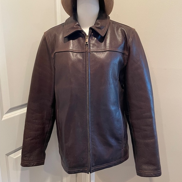 Wilsons Leather Other - Men's Brown Leather Jacket - Small